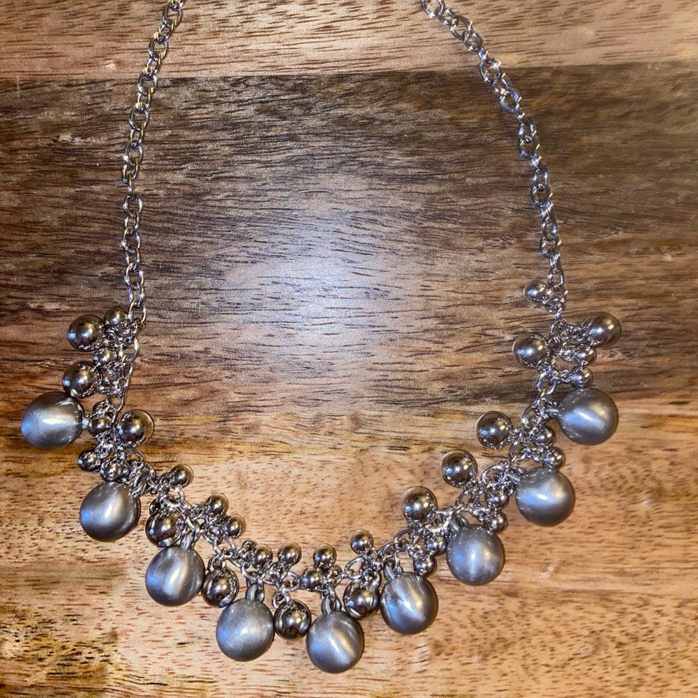Lia Sophia Bubble Necklace with adjustable sizing